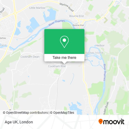 Age UK map