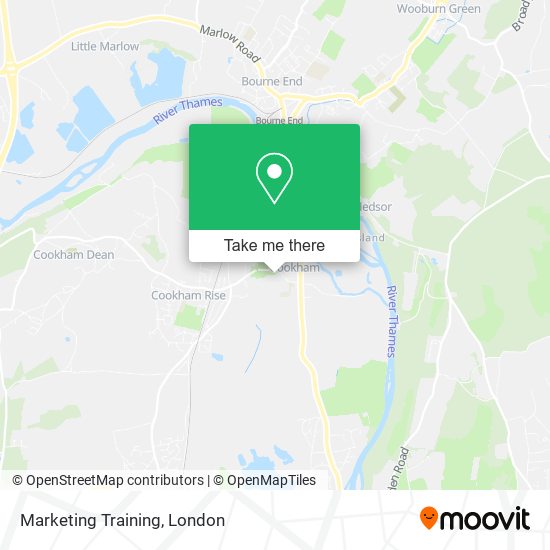 Marketing Training map