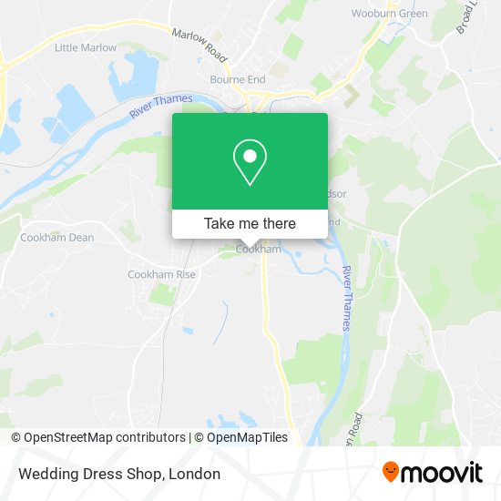 Wedding Dress Shop map