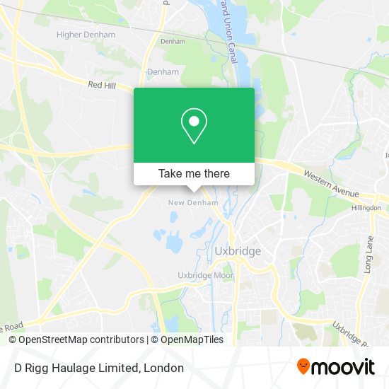 D Rigg Haulage Limited map
