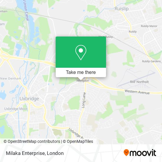 Milaka Enterprise map