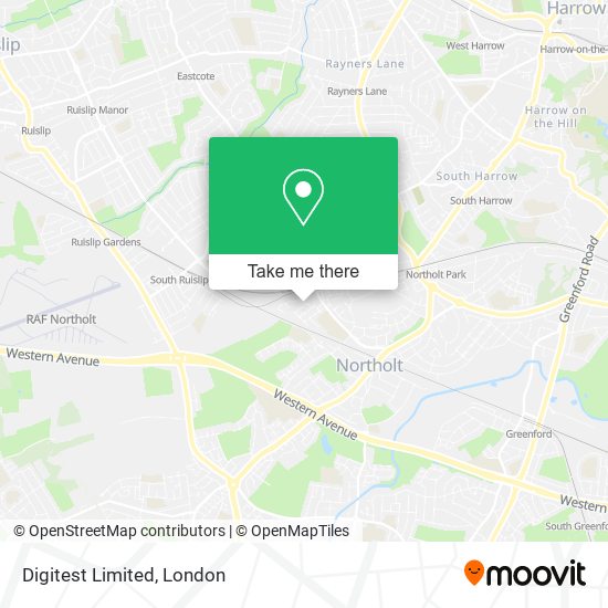 Digitest Limited map