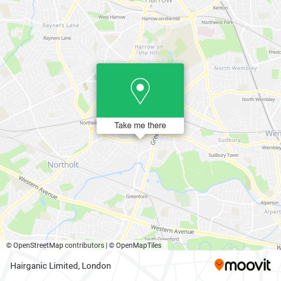 Hairganic Limited map