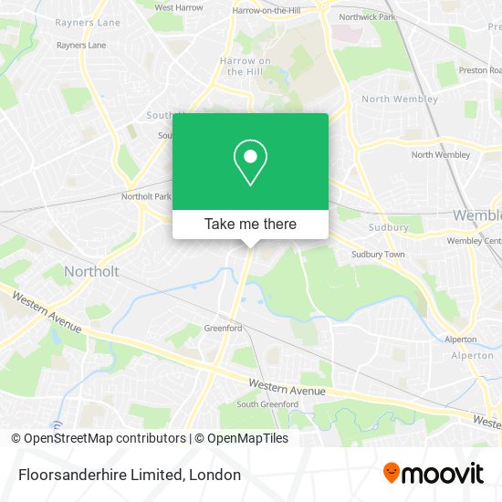 Floorsanderhire Limited map