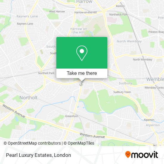Pearl Luxury Estates map