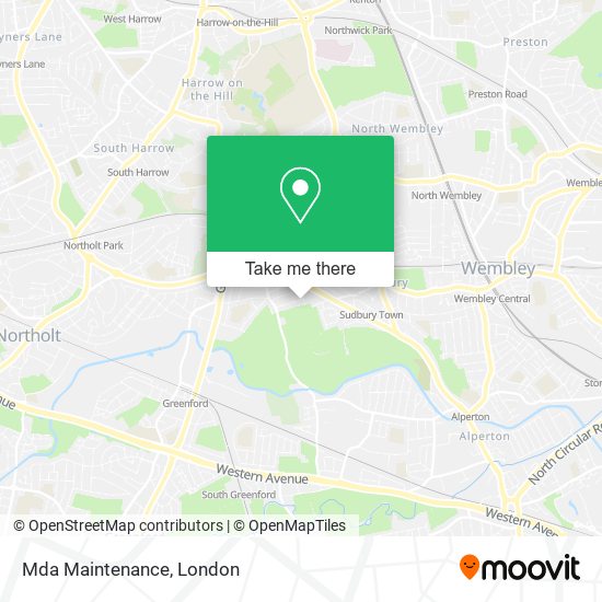 Mda Maintenance map