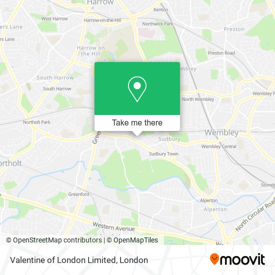 Valentine of London Limited map