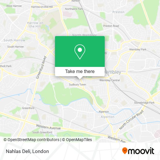 Nahlas Deli map
