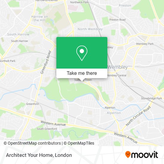 Architect Your Home map