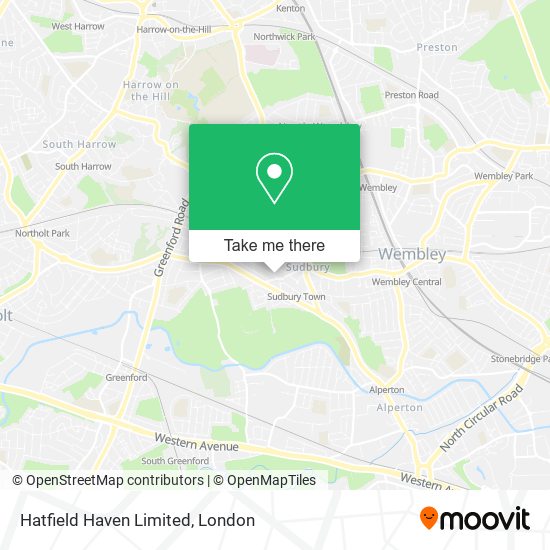 Hatfield Haven Limited map