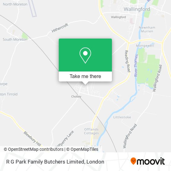 R G Park Family Butchers Limited map