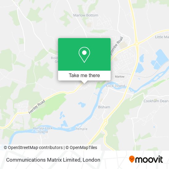 Communications Matrix Limited map