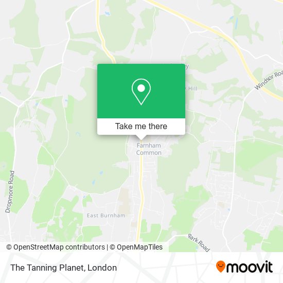 The Tanning Planet map