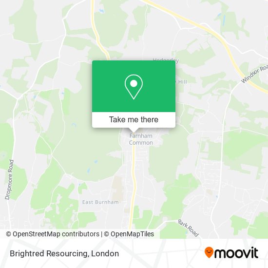 Brightred Resourcing map