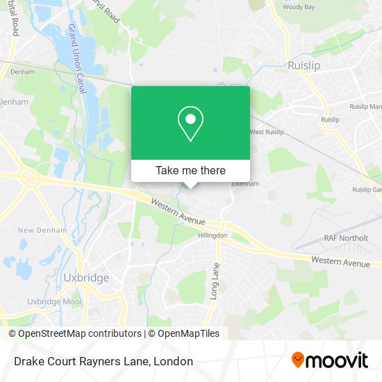 Drake Court Rayners Lane map