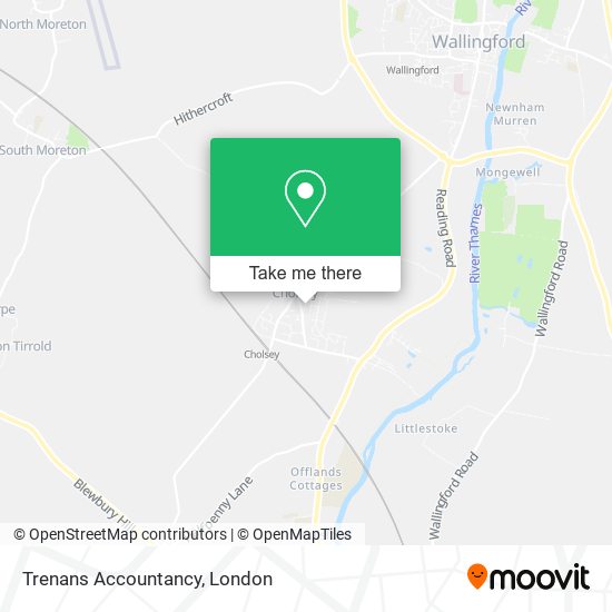 Trenans Accountancy map