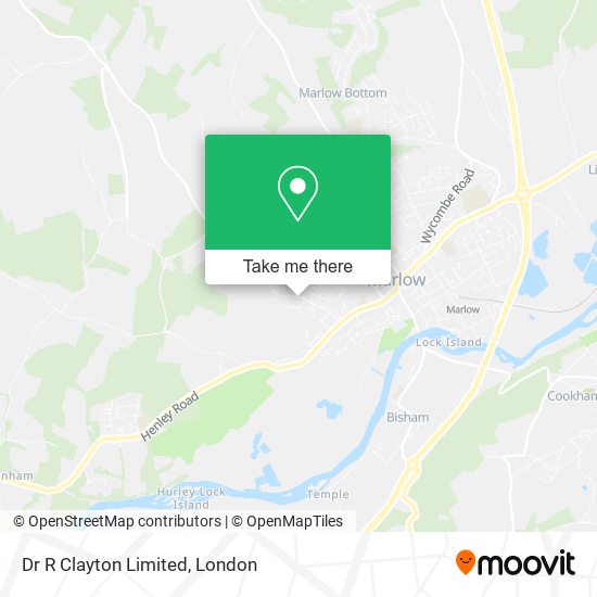 Dr R Clayton Limited map