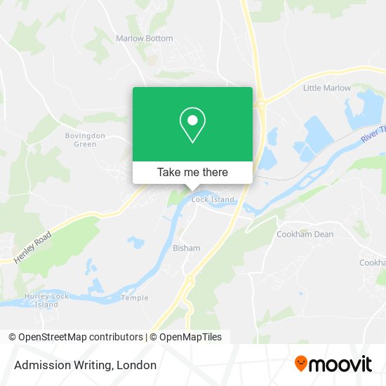 Admission Writing map