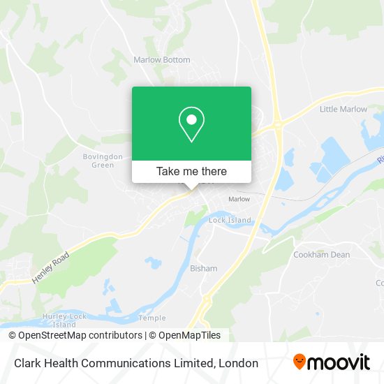 Clark Health Communications Limited map