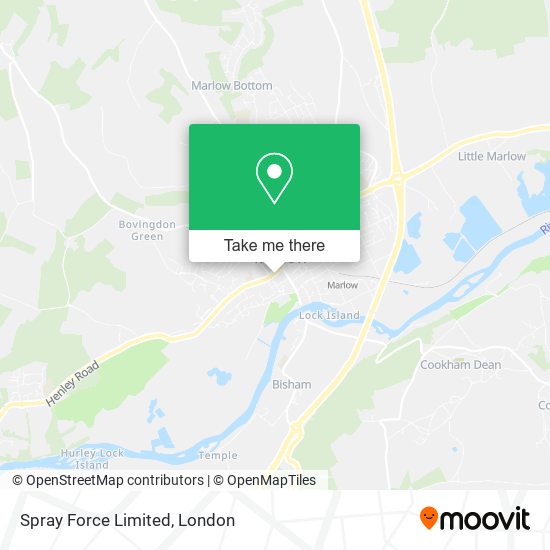 Spray Force Limited map