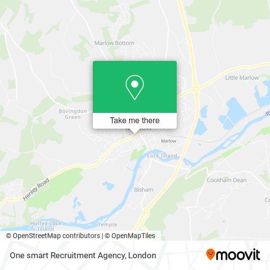 One smart Recruitment Agency map