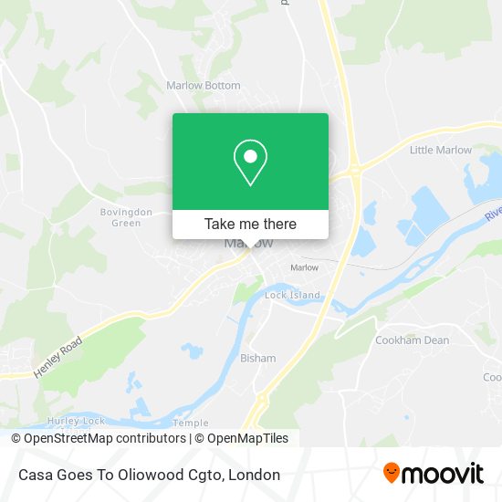 Casa Goes To Oliowood Cgto map