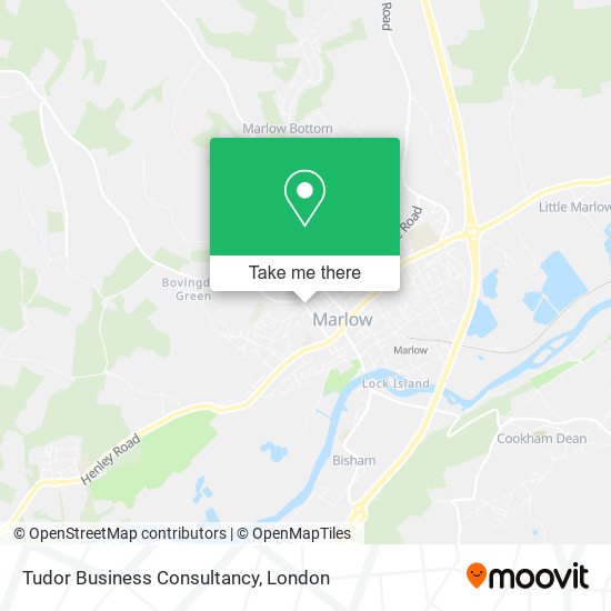 Tudor Business Consultancy map