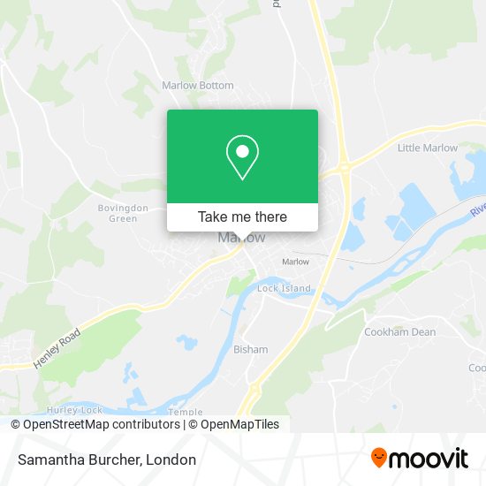 Samantha Burcher map