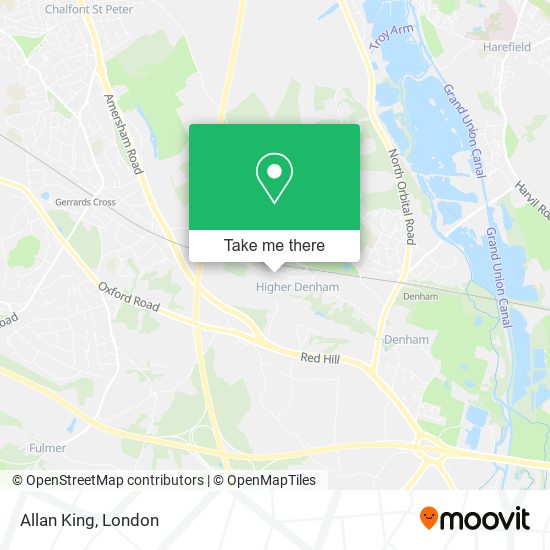Allan King map