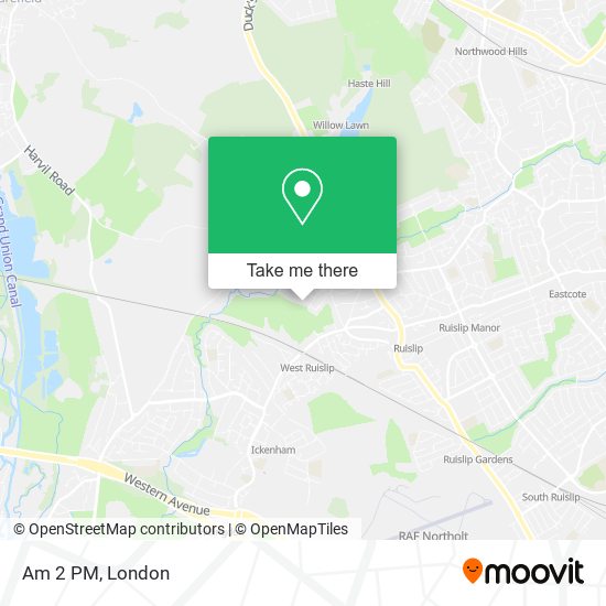 Am 2 PM map