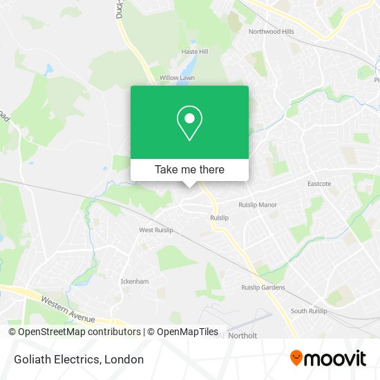 Goliath Electrics map