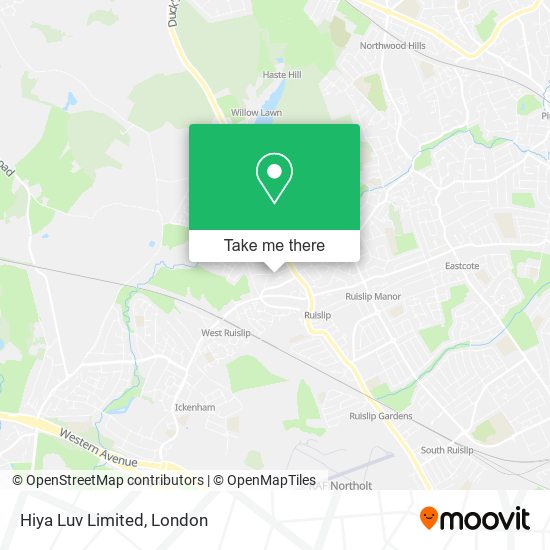 Hiya Luv Limited map