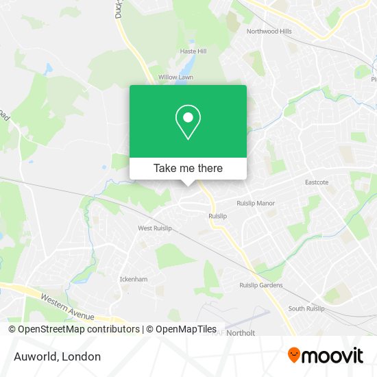 Auworld map