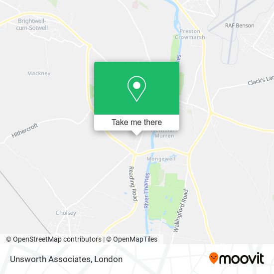 Unsworth Associates map