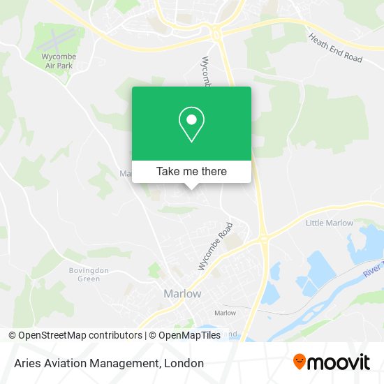 Aries Aviation Management map