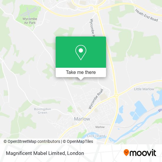 Magnificent Mabel Limited map