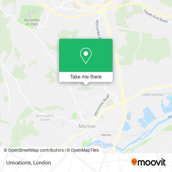 Univations map