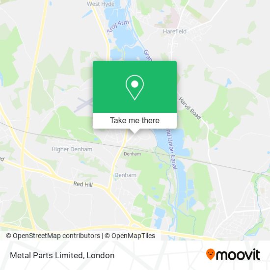 Metal Parts Limited map