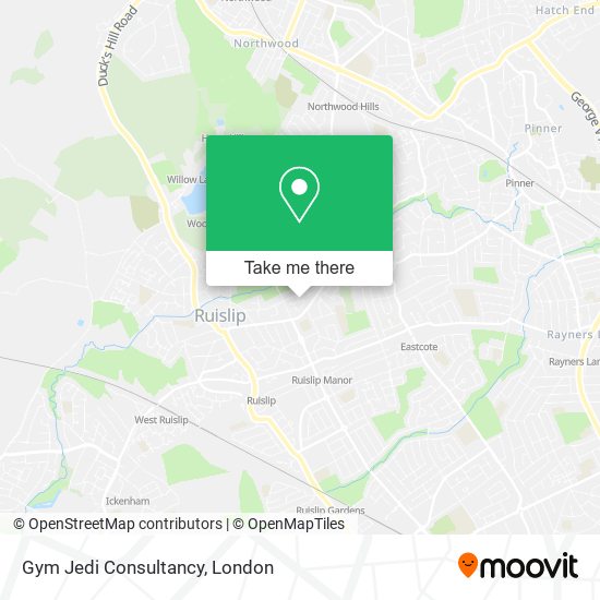 Gym Jedi Consultancy map