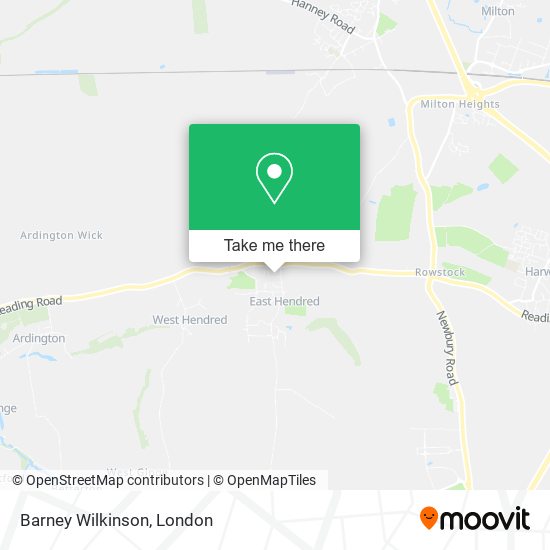 Barney Wilkinson map
