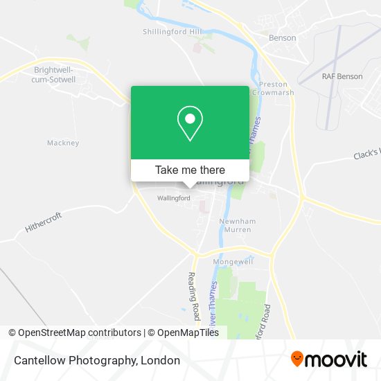 Cantellow Photography map