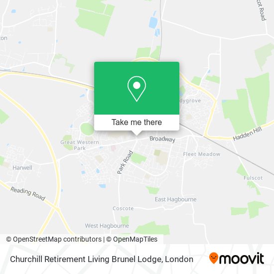 Churchill Retirement Living Brunel Lodge map