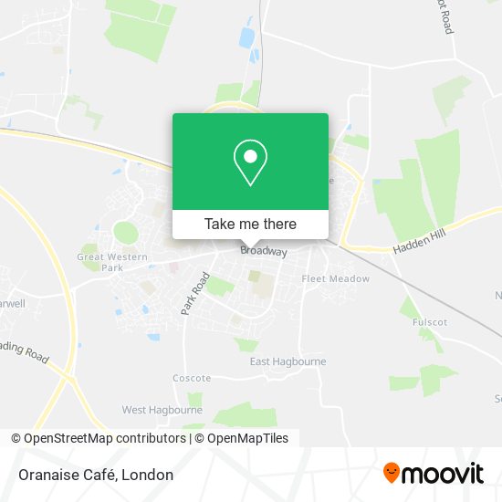 Oranaise Café map