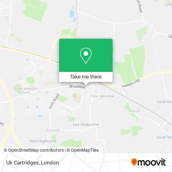 Uk Cartridges map