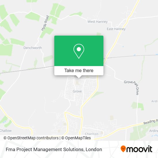 Fma Project Management Solutions map