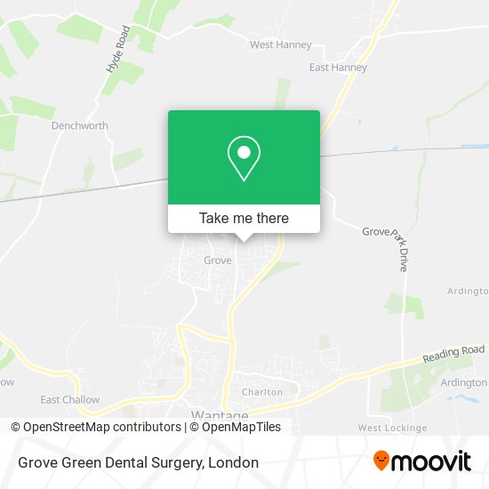 Grove Green Dental Surgery map