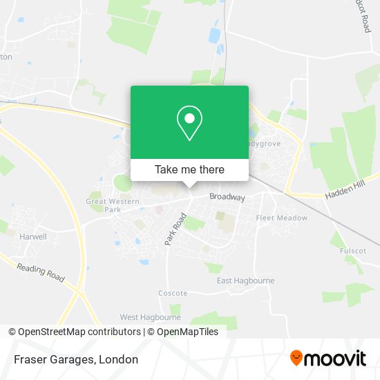 Fraser Garages map