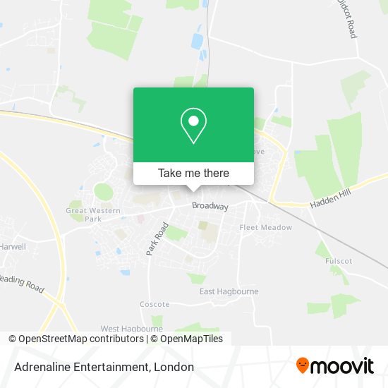 Adrenaline Entertainment map