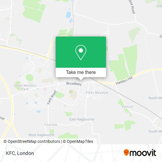 KFC map