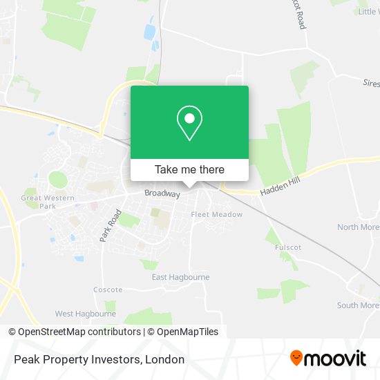 Peak Property Investors map